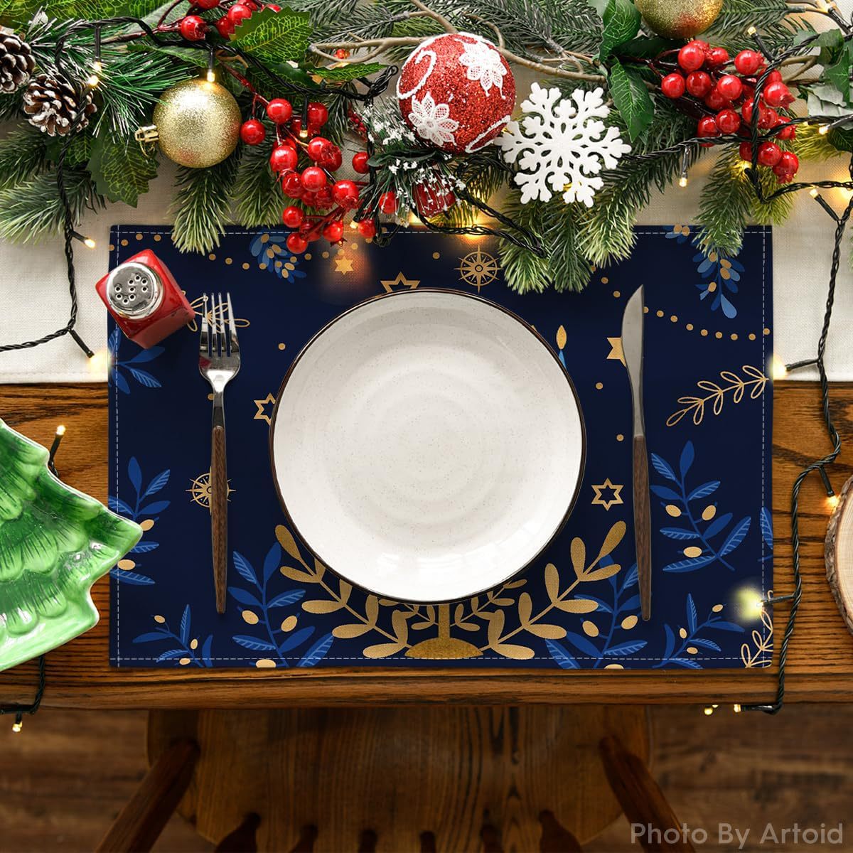 8Pcs Hanukkah Rosh Hashanah Pa - Kitchen 评论和价格