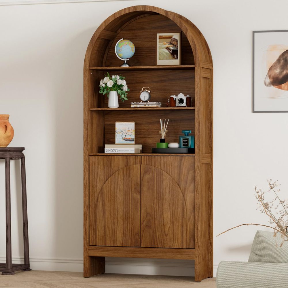 Century Arched Display Cabinet - Storage & Organization 评论和价格