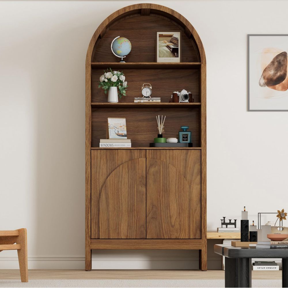 Century Arched Display Cabinet - Storage & Organization 评论和价格