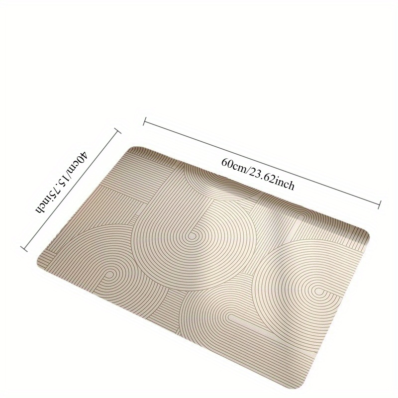 Quick Dry Diatomite Bath Mat S - Quick Dry Diatomite Bath Mat 评论和价格