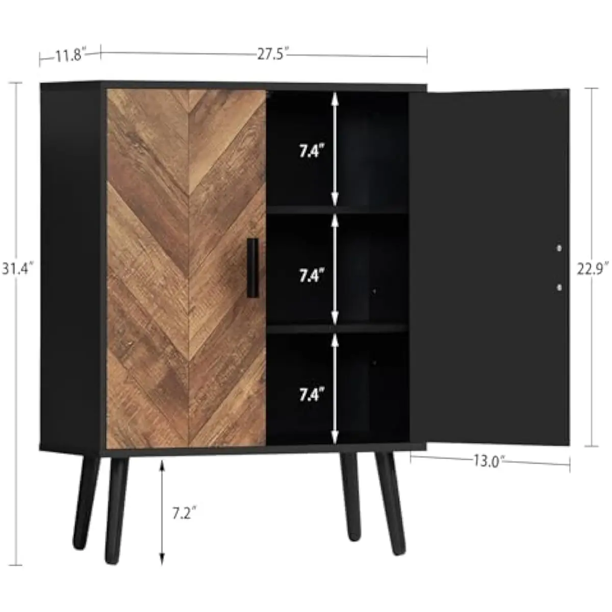 Storage Unit with Two Adjustab - Storage & Organization 评论和价格