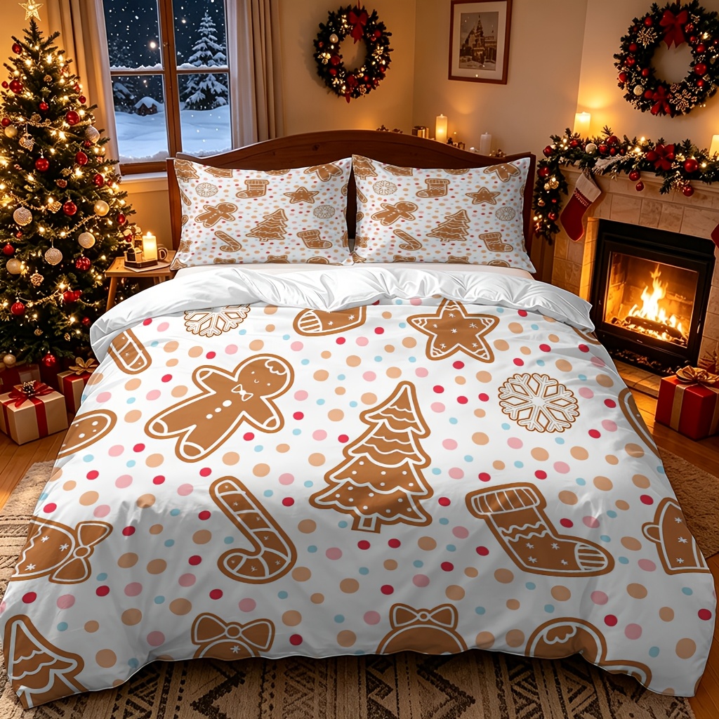 Soft Duvet Cover Set of Three, - Duvet Cover Sets With Zipper 评论和价格