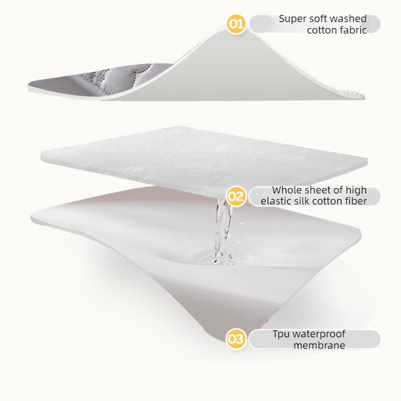 Ultrasonic Quilted Queen Fitte - Waterproof Mattress Protector Breathable 评论和价格