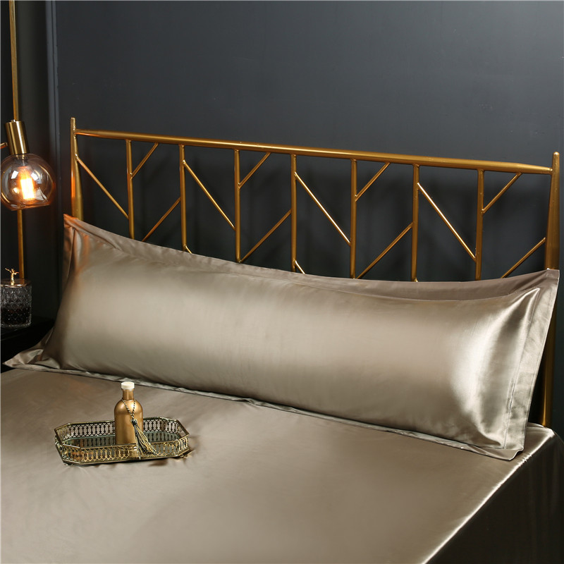 48x150cm Faux Silk Satin Pillo - Satin Silk Pillowcase Hair Skin 评论和价格