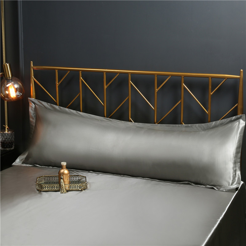 48x150cm Faux Silk Satin Pillo - Satin Silk Pillowcase Hair Skin 评论和价格