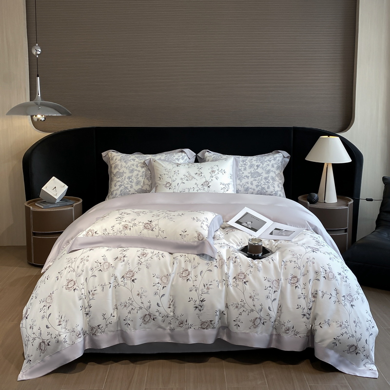 Luxury Digital Printing Flower - Aesthetic Floral Duvet Cover 评论和价格