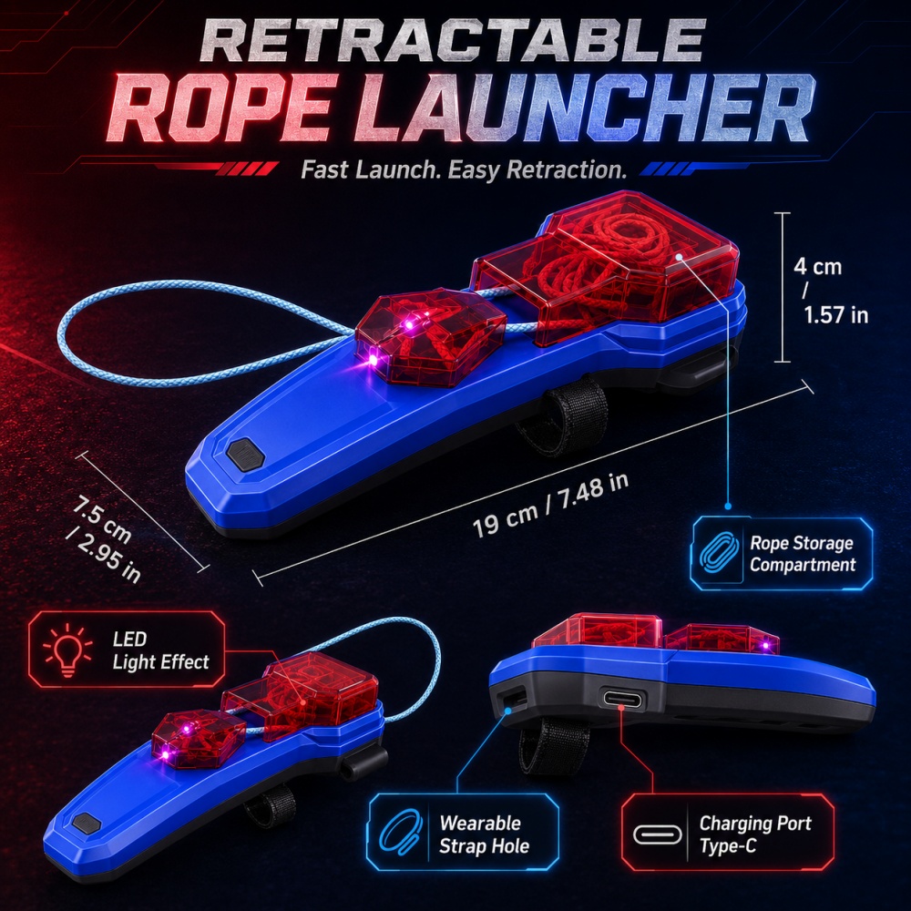 Rope Launcher Spider Web Shoot - Lighting 评论和价格