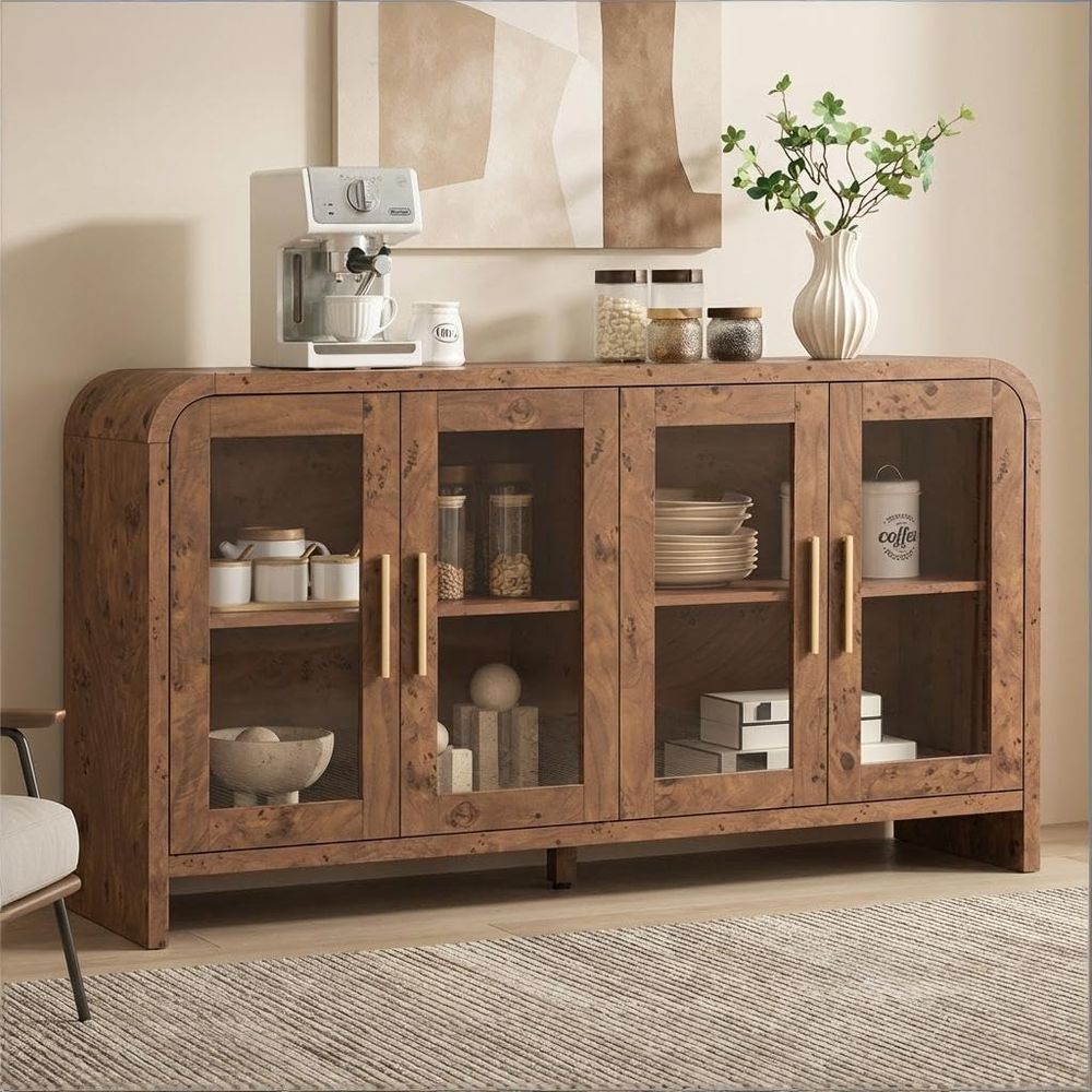 Sideboard Buffet Cabinet with  - Storage & Organization 评论和价格