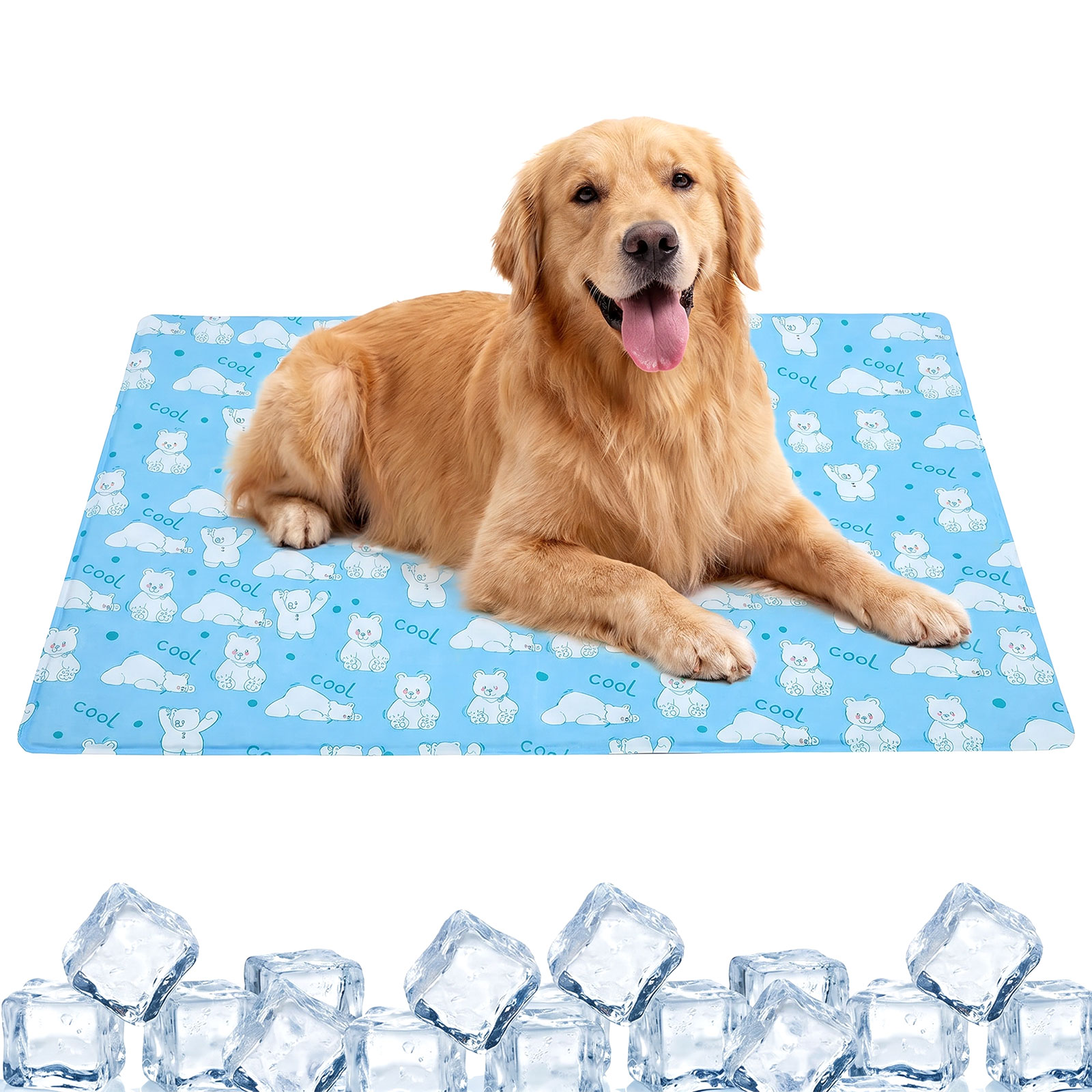 Dog Self Cooling Mat Ice Gel S - Cooling Blanket Hot Sleepers 评论和价格