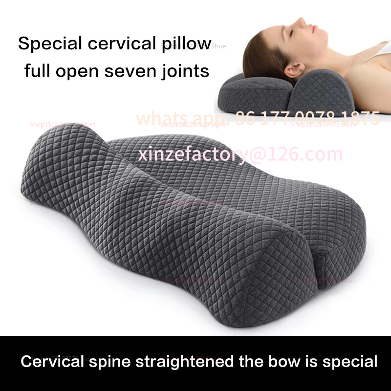 Customizable 2025 Cervical Mem - Memory Foam Orthopedic Pillow Neck Pain 评论和价格