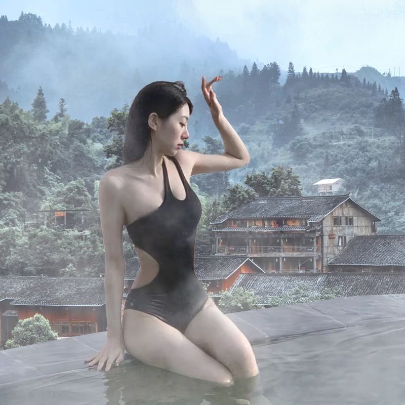 Summer Solid Color Women One P - Bath 评论和价格