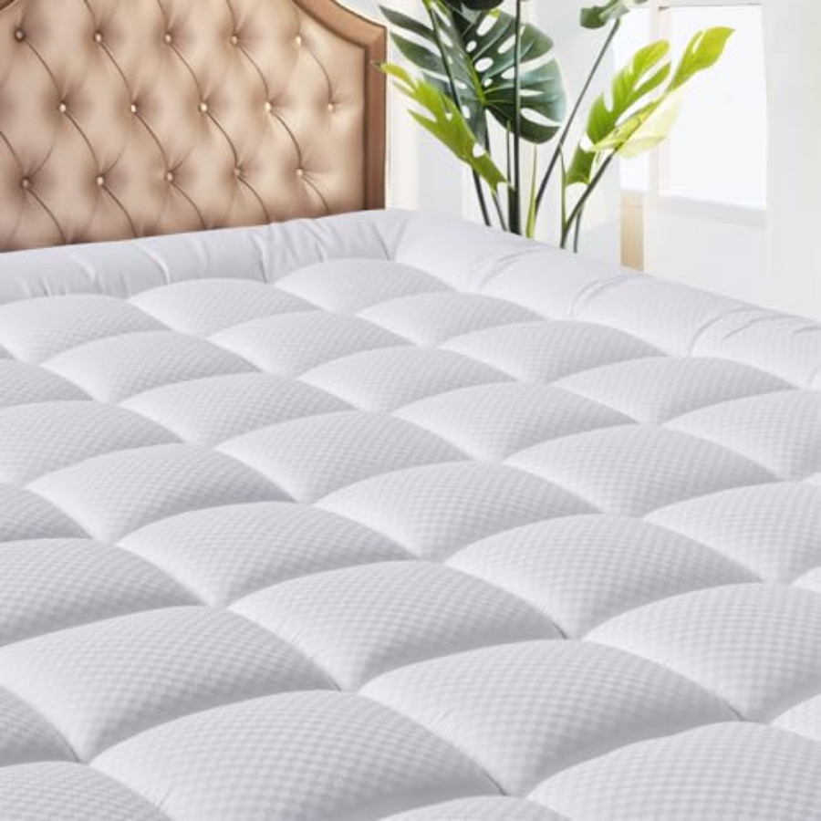 Size Mattress Pad - Cooling Br - Waterproof Mattress Protector Breathable 评论和价格