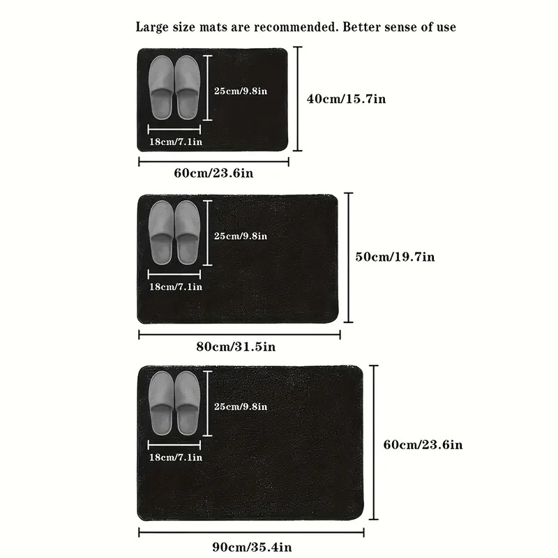 VIKAMA Diatomite Bath Mat Supe - Quick Dry Diatomite Bath Mat 评论和价格