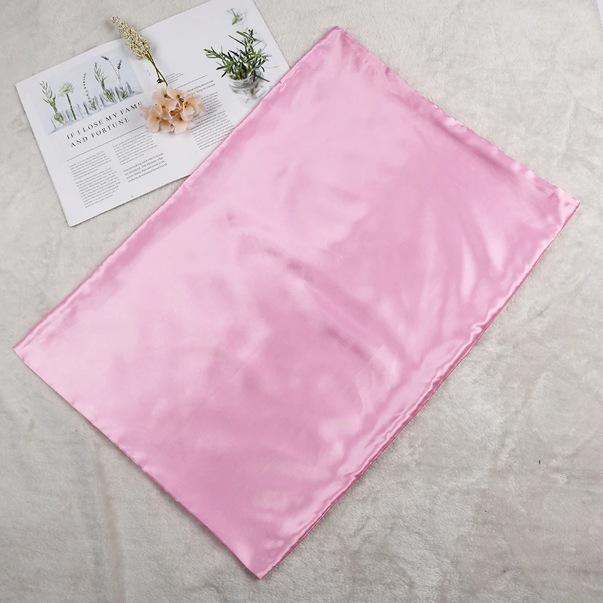 New Silk Satin Pillow Case for - Satin Silk Pillowcase Hair Skin 评论和价格