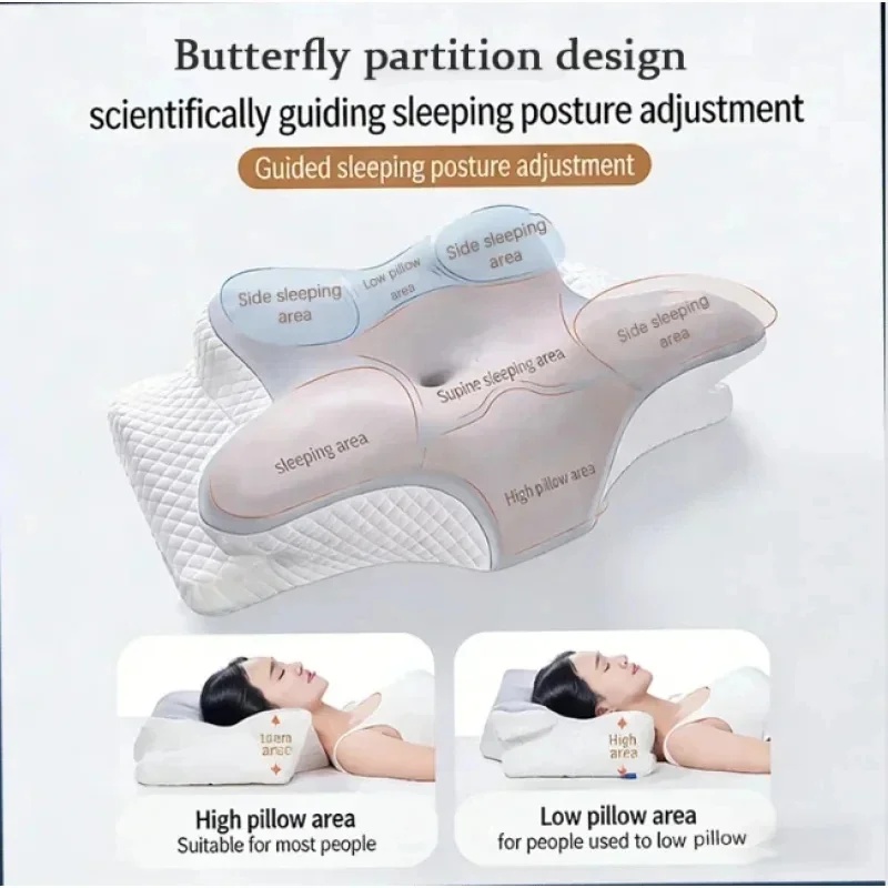 Breathable Cooling Memory Foam - Memory Foam Orthopedic Pillow Neck Pain 评论和价格
