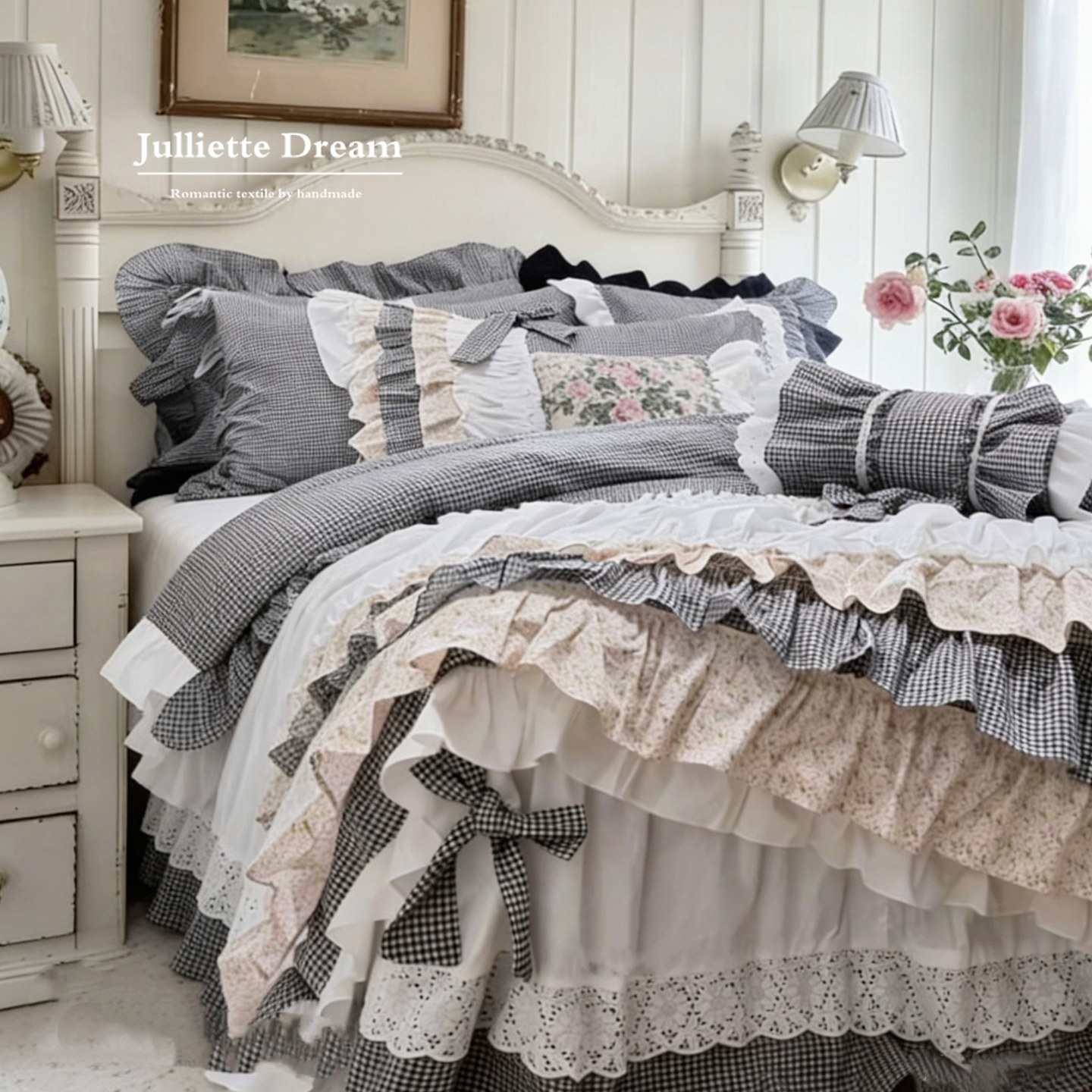 Country Cottagecore Bedding Se - Aesthetic Floral Duvet Cover 评论和价格