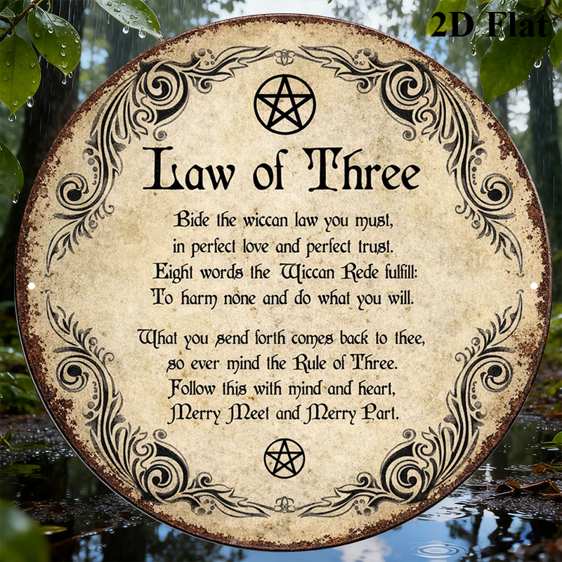 CIFBUY Vintage Wicca Triple Go - Home Decor 评论和价格