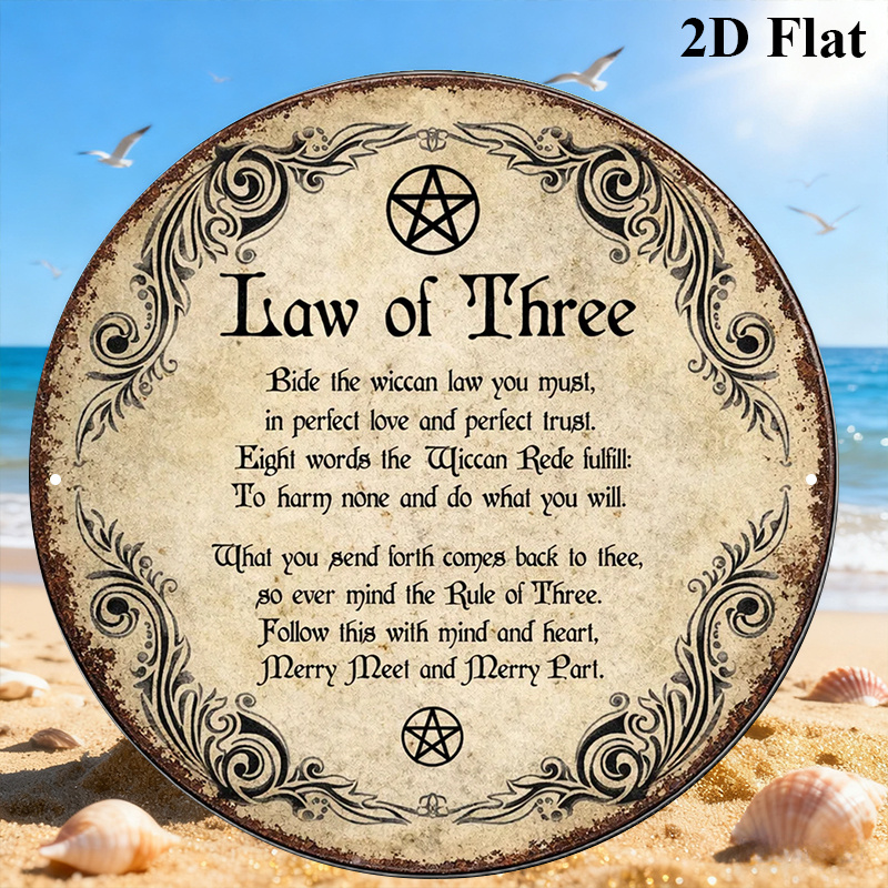 CIFBUY Vintage Wicca Triple Go - Home Decor 评论和价格