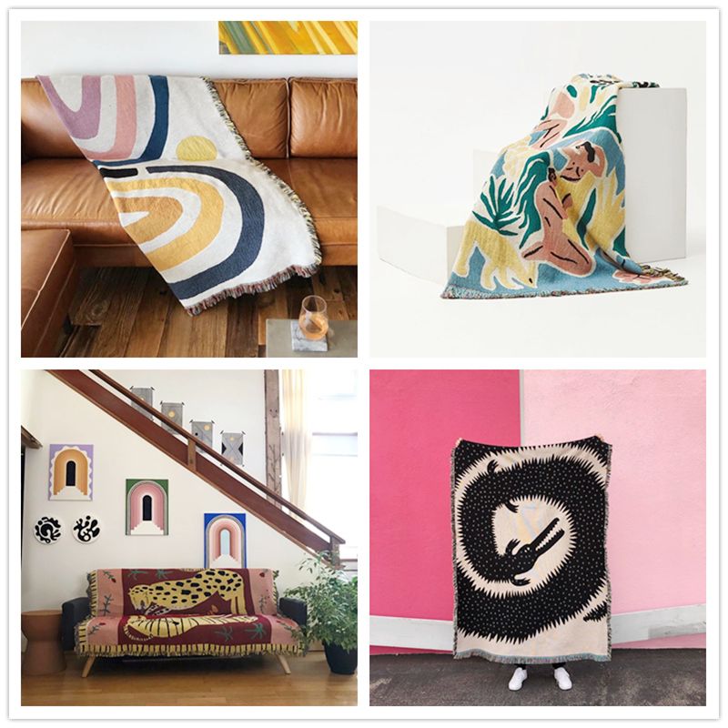 Pastel Pink Desert Adobe Throw - Boho Throw Blanket Fringe 评论和价格