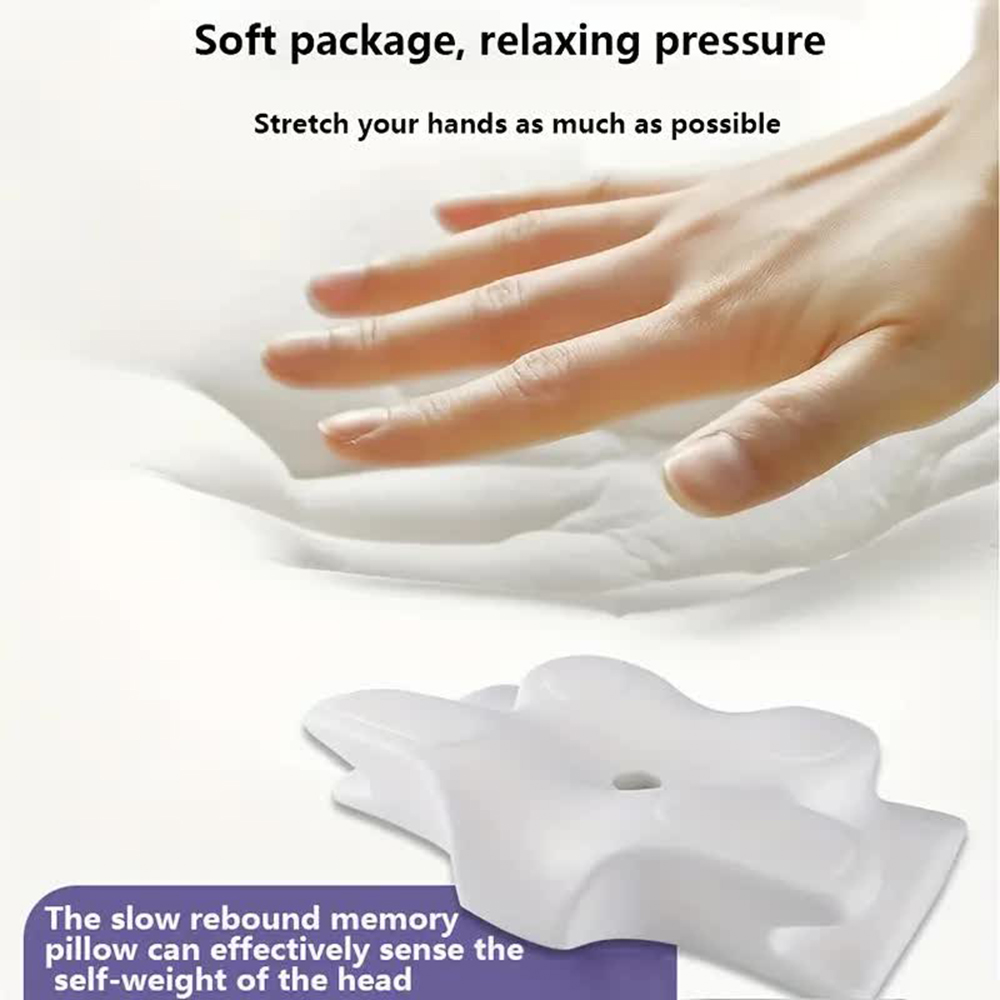 Memory Foam Pillows Butterfly  - Anti Snore Contour Pillow 评论和价格